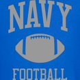 thumbnail image 3 of CafePress - U.S. Navy Football Kids Dark T Shirt - Dark T-Shirt Kids XS-XL, 3 of 4