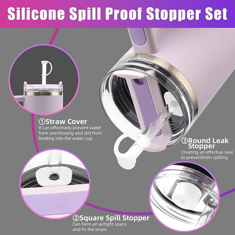 Silicone Spill Proof Stopper, Compatible With Stanley Cup 1.0