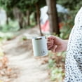 thumbnail image 5 of GROSCHE Everest Stainless Steel Coffee Mug 14oz with Lid and Handle, White, 5 of 10