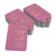 thumbnail image 2 of Inkdotpot 50 Pack Happy Diwali Favor Paper Tags Craft Real Gold Foil Hang Tag, 2 of 6