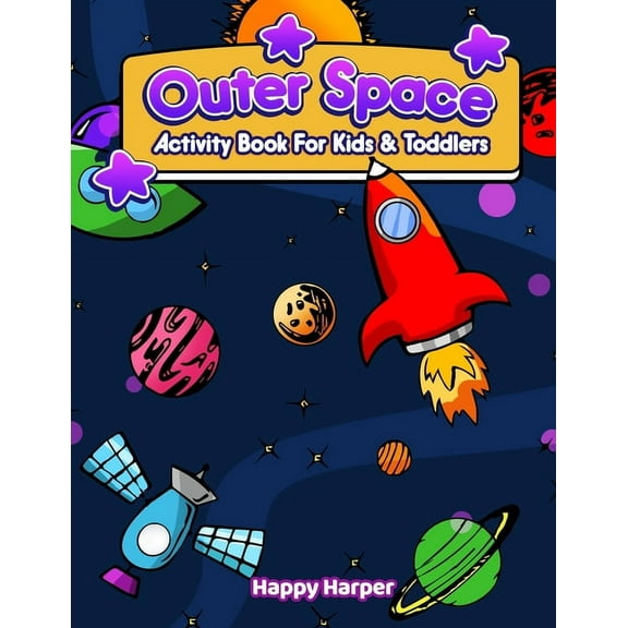 Outer Space Activity Book, (Paperback)