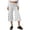 Light Gray-130429aa, variant on Trgacdwlo Polka Dot Gaucho Capri Pants for Women Flowy Fold Over Wide Leg Women Capri Pants Summer Retro Daily Lounge Trousers Wine XL