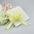 thumbnail image 1 of 10 Pieces Pull Bow Large Organza Gift Wrapping Pull Bows with Ribbon for Wedding Gift Baskets, Festive Party Supplies(6 Inches Diameter), 1 of 1