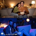 thumbnail image 3 of Lloyd's Set de 3 Focos Inteligentes RGB WiFi, Compatible con Alexa y Otros Asistentes Virtuales, Potencia: 10 Watts, 800 Lumens, Tipo de Luz: Fría y Cálida, 3 of 8