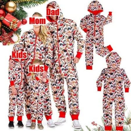 Cotton christmas pajamas australia Family Christmas Pajamas Set Xmas Matching Pyjamas Adult Kids Sleepwear