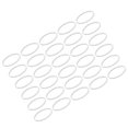 thumbnail image 4 of DIY Open Bezels Hollow Frame Pendant Resin Craft Bezels Jewelry Making Supplies AccessoryOval Shape 30pcs S, 4 of 14