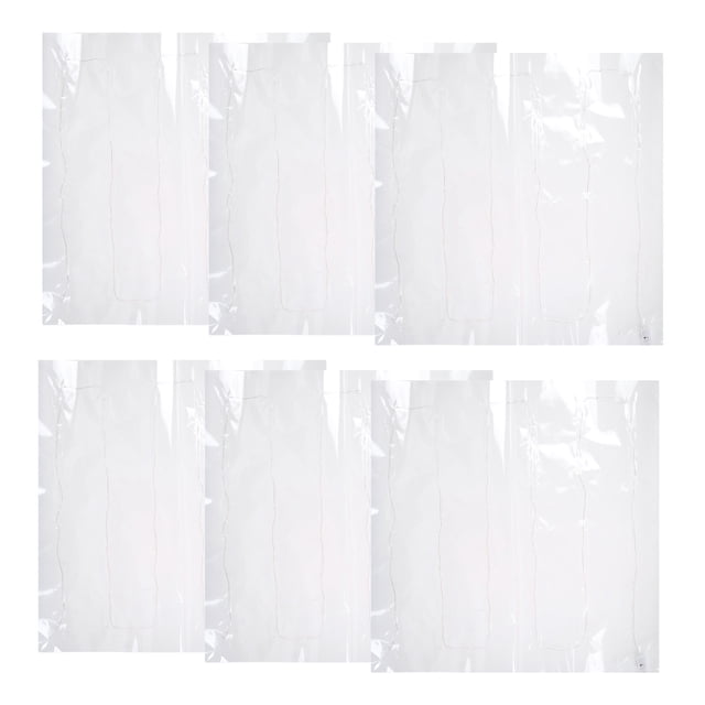 Gift Wrapping Paper, LED Bouquet Wrapping Paper Wholesale Luminous Flower Wrapping Paper, 10pc 60x60cm Transparent with 30 LED Lights, 3 Modes for Gift Packaging