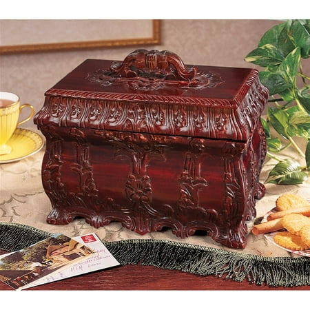 - Design Toscano Tea Caddy Box