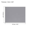 thumbnail image 2 of EVA Foam Sheets Dark Grey 10.8x8.4 Inch 1.5mm Thickness for Crafts DIY Pack of 2, 2 of 6