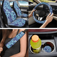 thumbnail image 7 of HUIACONG 14 Pack Tropical Leaves Car Seat Cover Set, Durable Practical Car Interior Accessory Kit, Suitable for Cars Trucks Vans, 7 of 7
