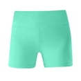 thumbnail image 5 of Ymyiu Toddler Biker Shorts Baby Girls' and Toddler Jean Shorts 5T 6T (Mint Green,5-6 Years), 5 of 6