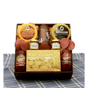Hearty Favorites Meat & Cheese Sampler - Delicious Gourmet Gift Basket