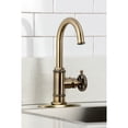 thumbnail image 4 of Kingston Brass KSD8503CG Fuller Single-Handle Bar Faucet, Antique Brass, 4 of 6