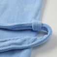 thumbnail image 5 of NOLDARES Mens Robe Cotton Bathrobe Soft Terry Cloth Towel Bath Robe for Men(Sky Blue,One Size), 5 of 9