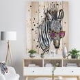 thumbnail image 3 of Design Art - Funny Zebra Watercolor, 3 of 5