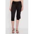 thumbnail image 3 of Women's Tie Waist Capri Leggings, 3 of 4