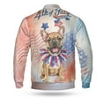 thumbnail image 2 of 4th of July French Bulldog Celebrates Independence Day All Over Print 3D Baseball Jacket Dog Lover Gifts Bomber Jacket Softball - 12010, 2 of 6
