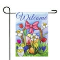 thumbnail image 2 of Welcome Easter Basket Outdoor Garden Flag 12.5" x 18", 2 of 3
