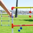 thumbnail image 6 of GoSports Premium Ladder Toss Game with 6 Bolo Balls Outdoor Backyard Lawn Game, 6 of 7