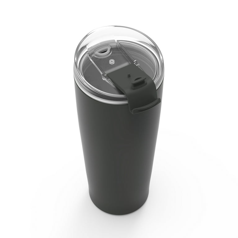 Zak! Designs Vacuum Insulated Stainless Steel Mug - Charcoal, 25
