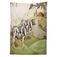 thumbnail image 3 of Ambesonne Farm Animal Tablecloth Rectangular Table Cover, Dairy Cows Countryside, 60"x90", Multicolor, 3 of 4