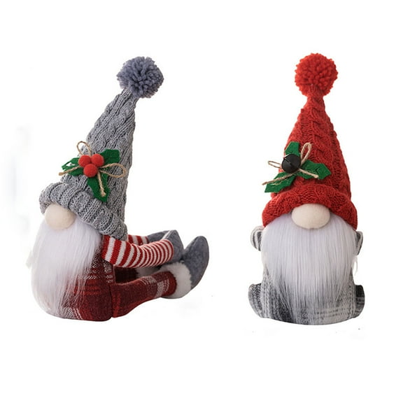 Uutvmp Christmas Curtain Buckle Tieback, Gnome Doll Curtain Holdback, Drapery Fastener Buckle Clamp, Window Decorations for Xmas Winter Holiday Ornament