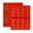 Red, variant on 8-Cavity Rectangular Silicone Baking Mold for Chocolate Energy Bars Cereal Snacks Bread Truffles