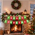 thumbnail image 1 of Banner de Navidad Difuento Feliz Navidad Rojo Verde, 1 of 9
