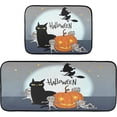 thumbnail image 7 of Scary Mummy Witch Kitchen Rugs 2 Pieces, Halloween Pumpkin Floor Mat Room Area Rug Washable Carpet Perfect for Living Room Bedroom Entryway, 7 of 7