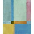 thumbnail image 3 of Anonymous 15x17 Black Modern Framed Museum Art Print Titled - Geometric Watercolor, 3 of 5