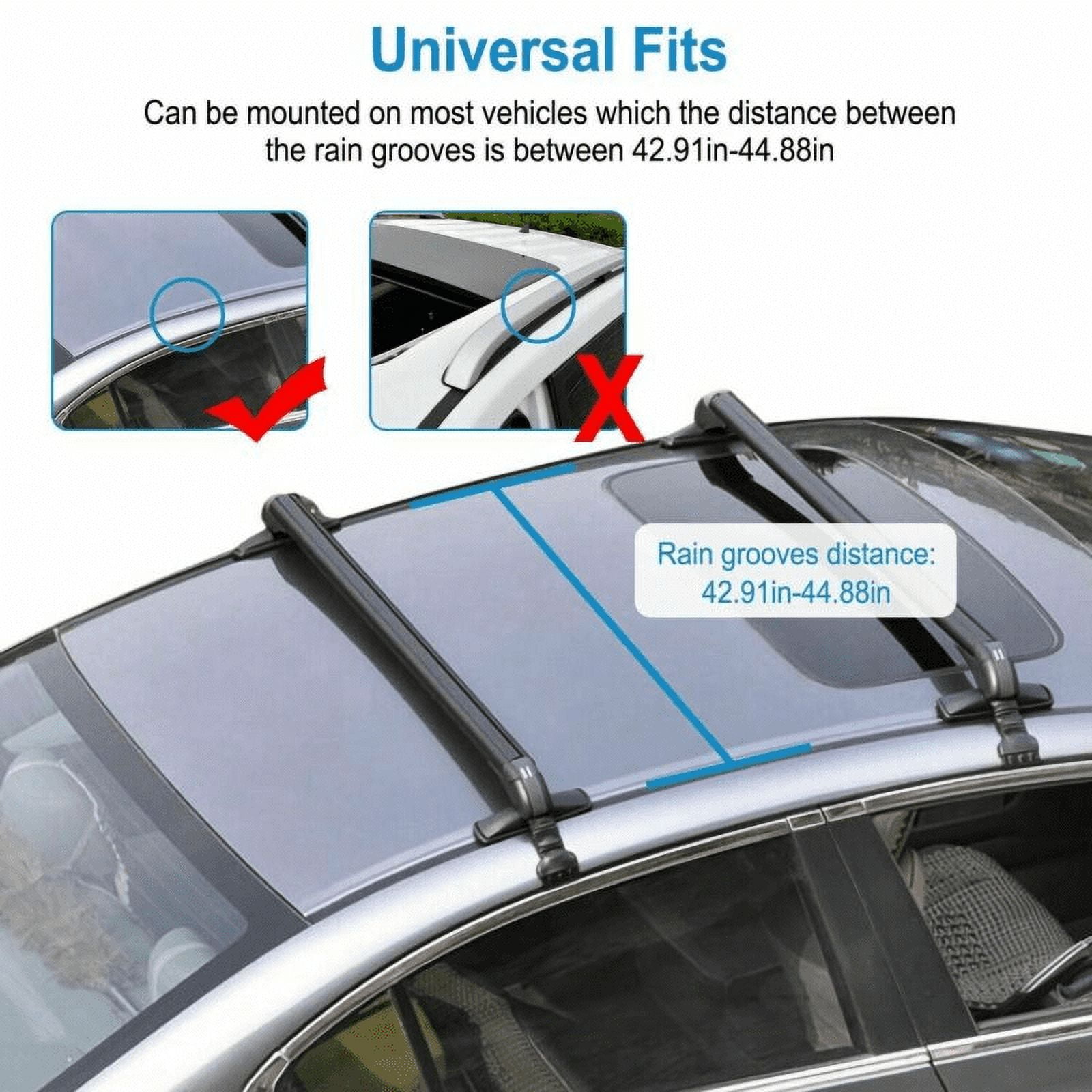 For Toyota Prius Roof Rack Cross Bar 41.3 Luggage Carrier Aluminum w/ Lock  US - Walmart.com
