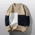 thumbnail image 1 of TIMIFIS Mens Basic Turtleneck Long Sleeve Solid Pullover Sweater Casual Knitted T-Shirt Pullover Thermal Sweaters TopsFall/Winter, 1 of 6