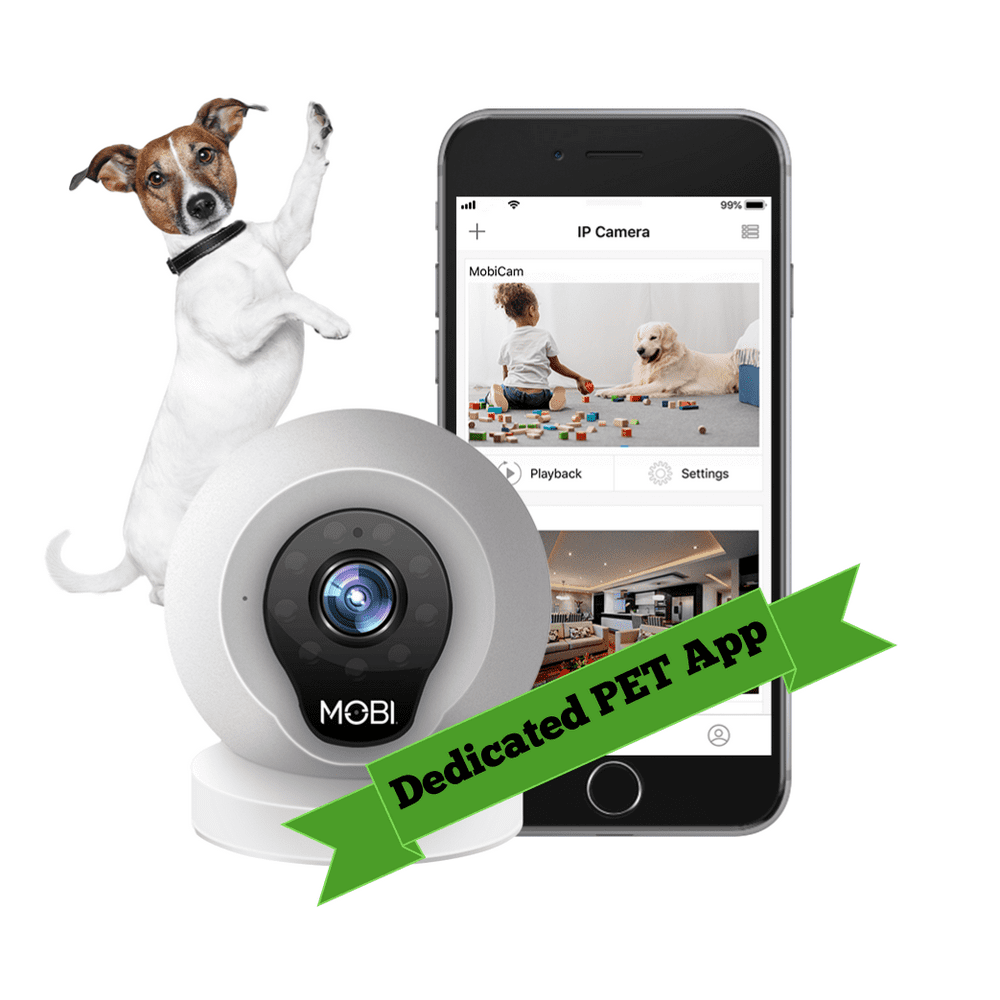 MOBI Pet Smart NightVision Wifi Pet Camera and Monitoring System