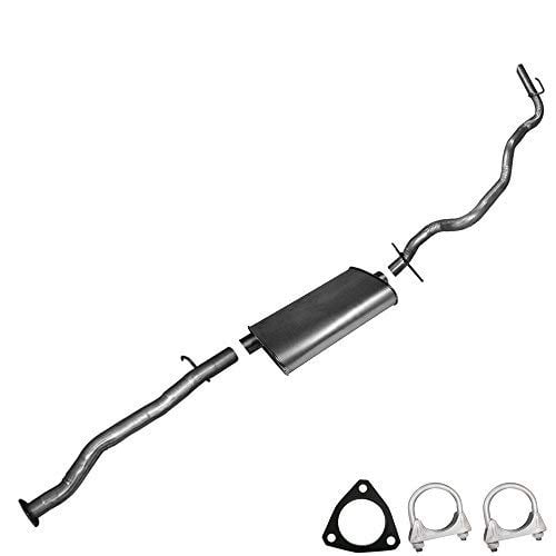 Intermediate pipe muffler resonator tailpipe exhaust system kit fits: 2001-2003