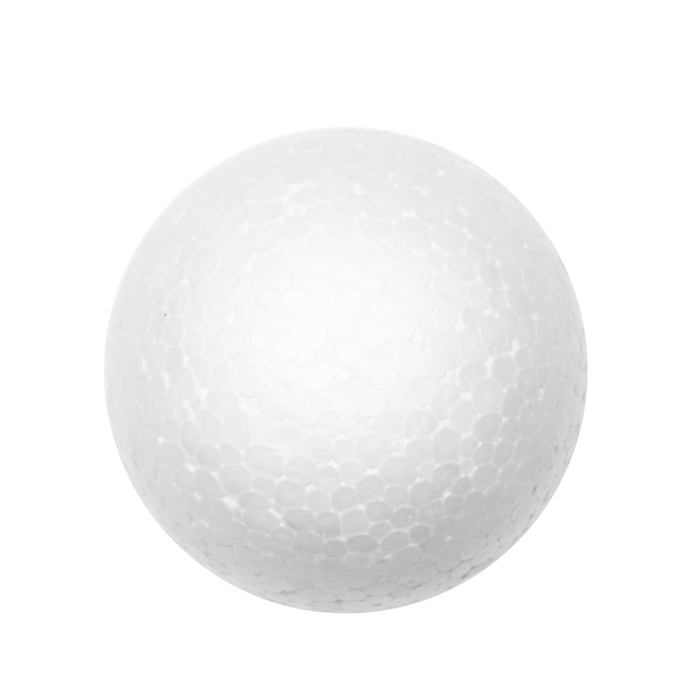 36pcs White Round Foam Polystyrene Balls Crafts Project Spheres 1.5" Flower Ball 