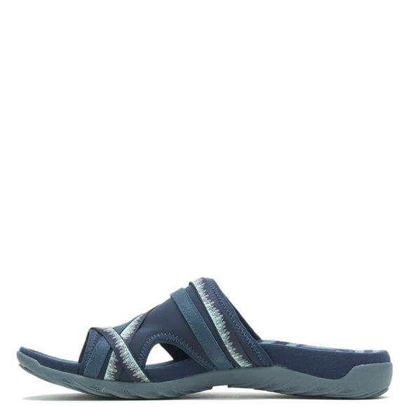 Merrell Women's Terran 3 Cush Post Sandal, Navy, 5 Wide