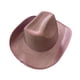 thumbnail image 5 of Sombrero de vaquero, sombrero de vaquero occidental, sombrero para el sol, sombrero occidental, sombrero de vaquera para fiesta de carnaval Rosa, 5 of 6