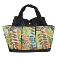 thumbnail image 4 of Bolsa Para Herramientas De Jardinería, Resistente Al Agua, Con Múltiples Bolsillos, Patrón De Hojas, Bolsa De Almacenamiento Multifuncional Para Herramientas De Jardinería, EOTVIA No, 4 of 7
