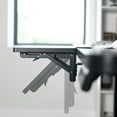 thumbnail image 2 of VIVO Black Clamp-on 6 x 9 inch Desk Extension Armrest Tray for Wrist Support, 2 of 8