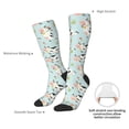 thumbnail image 4 of Goofa Cute Cows Pattern Adult Stockings, Color-Block Knee High Socks, Comfortable and Breathable, Soft and Stretchable, Sports, and Decoration, 4 of 6