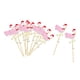 thumbnail image 4 of 12 piezas de adorno para cupcakes con purpurina navideña, palillos de para alimentos, decoraciones para fiestas de Navidad, incluye flamencos c Rosado, 4 of 9