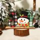 thumbnail image 1 of De Madera Navidad Color Creativo Papá Noel Muñeco De Nieve Carta Adornos De Mesa Para Fiestas De Navidad Scienceny HA040072-02, 1 of 6