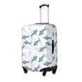 thumbnail image 2 of Haiem Party Shark Cute Luggage Cover Printed Suitcase Covers for Luggage Elastic Washable Suitcase Protector Fits 18-32 Inch Luggage-X-Large, 2 of 9