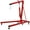 Black+Red#9, variant on Grill gazebo 8x5ft,outdoor patio canopy,BBQ shelter with steel Hardtop and side shelves,