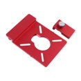 thumbnail image 4 of Adaptador de Guía para Fresadora Adaptador de Riel de Guía Componente de Posicionamiento Universal Accesorio para Herramienta Eléctrica Diseño Preciso de Aluminio Adecuado para Trabajos de, 4 of 8