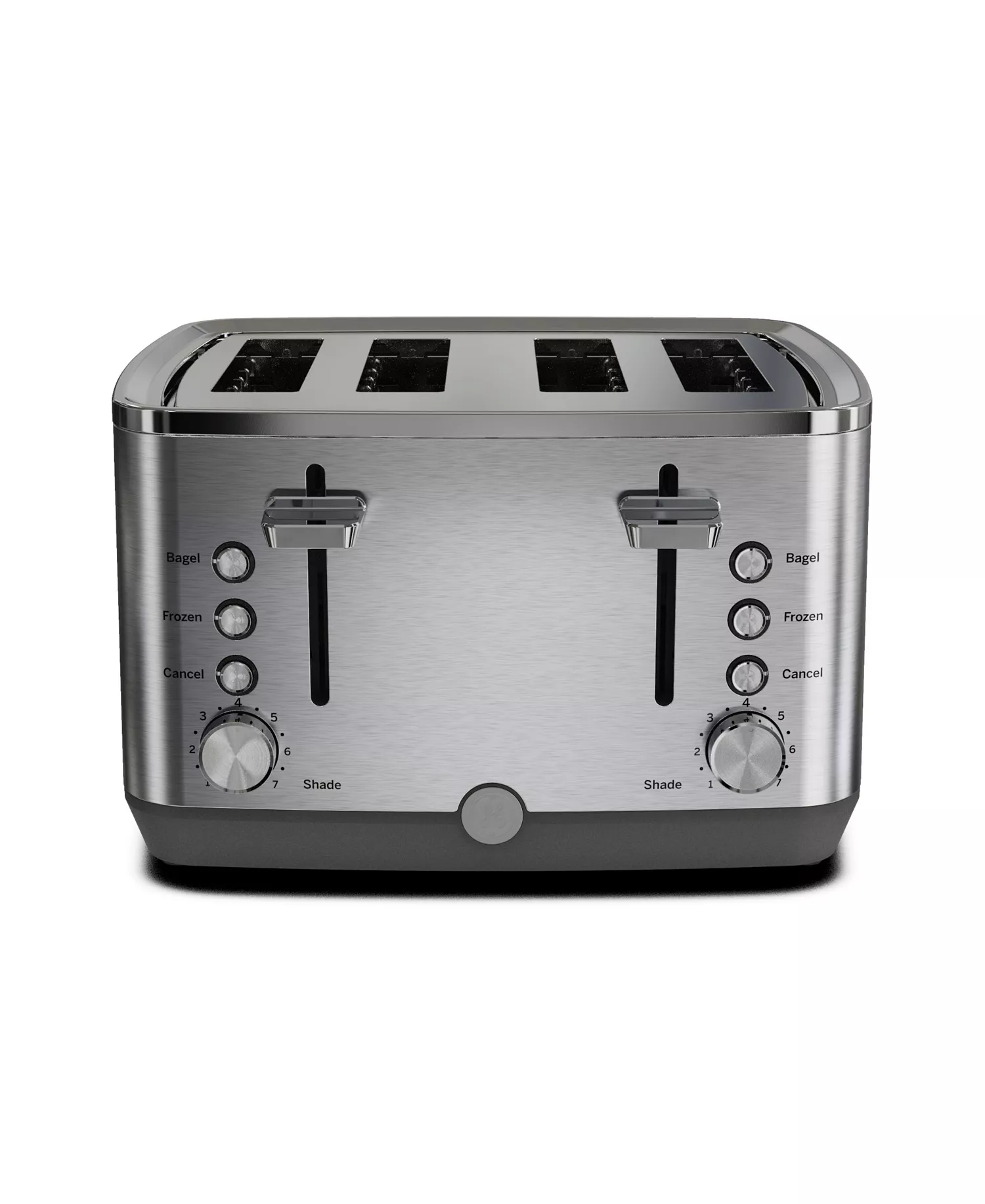 4 - slice toaster with separate controls and extra - wide slots