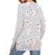 thumbnail image 4 of ICHUANYI Clearance Women Casual Soild T-Shirt Loose Long Sleeve Tops Solid Blouse ICHUANYI "ICHUANYI", 4 of 7