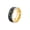 Gold, variant on Women Men's 8mm Inlaid Multicolor Shell Ring Stainless Steel Couple Engagement Promise High Polished Band Ring Comfort Fit Gold Size 13