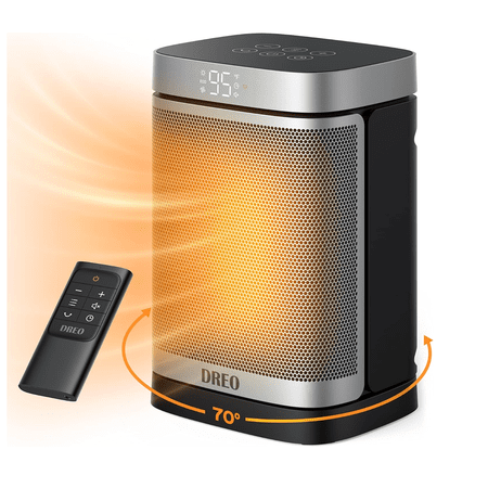 Dreo Space Heater, 1500W Portable Electric Heaters for Indoor Use, PTC Ceramic