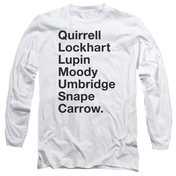 Harry Potter - Professors - Long Sleeve Shirt - Small